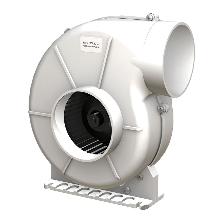 SPX Bilge Blowers - AirV Extra Heavy Duty - 12V 12.5A Flex Mount