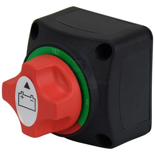 Relaxn Compact Battery Isolator Switch - 4 Position