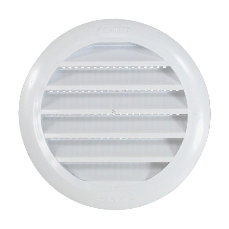 CEREDI Louvre Vent - Plastic Round with Screen