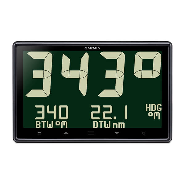 Garmin GNX™ 130 - 10-inch SInverted LCD Monochrome Display Marine Instrument