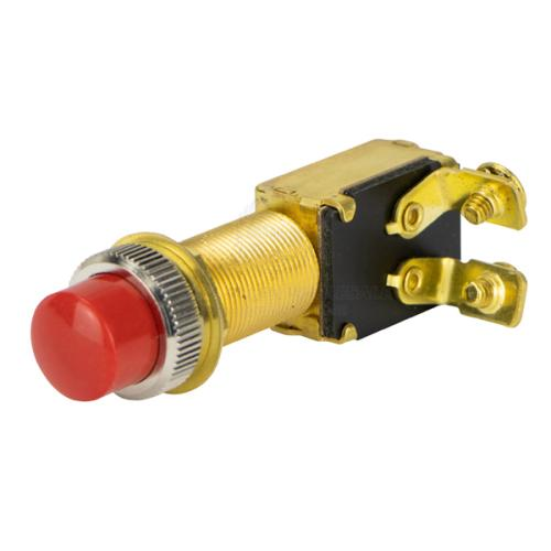 SAW Switch - Momentry Push Button - Push Button BCP knob with red rubber cap
