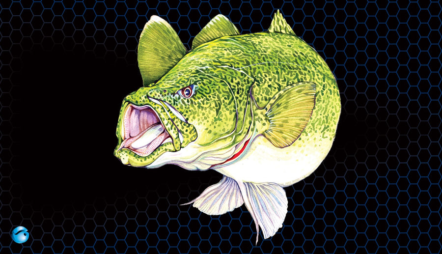 AFN Non Slip Neoprene Helm Mats - Murray Cod