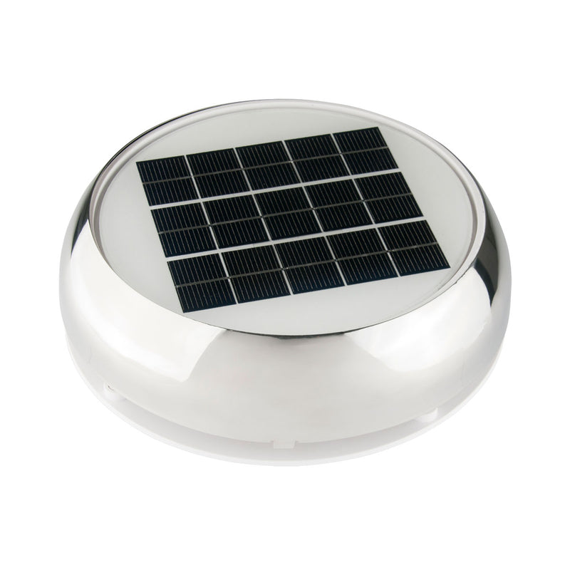 Marinco Day / Night Solar Vents - 75mm Diameter, Stainless Steel