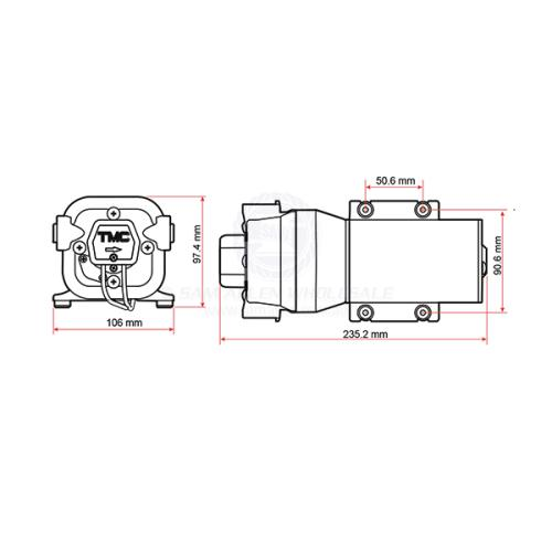TMC Deck Wash Kit TMC-36503