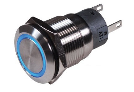 Marinco® BEP Stainless Steel Push Button Switches & Buzzers (114228)
