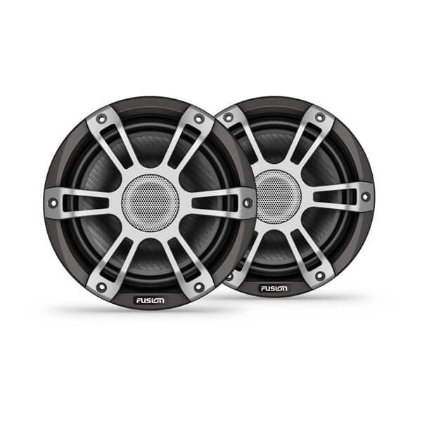 Fusion Signature Series 3i 7.7" 280-watt Coaxial Sports Grey Marine Speakers - (Pair)