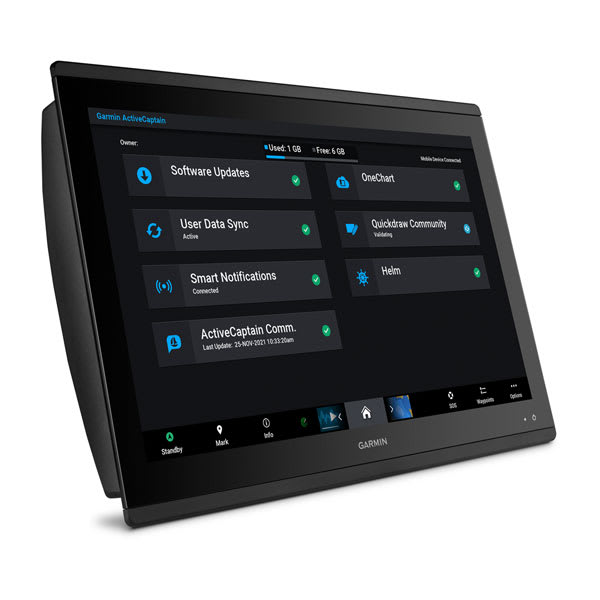 Garmin GPSMAP 8422 MFD - Chartplotter With Worldwide Basemap