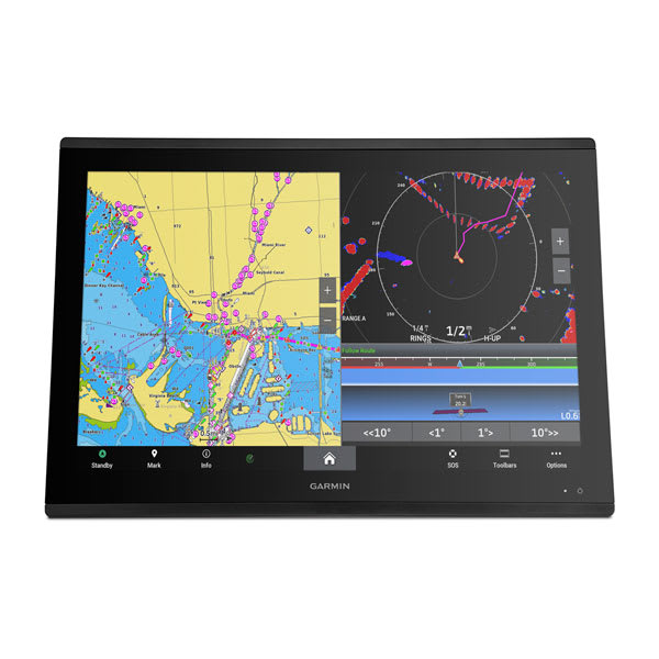 Garmin GPSMAP 8424 MFD - Chartplotter With Worldwide Basemap