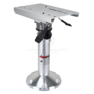 Relaxn Seat Adjustable Pedestal - Air-Ride Standard Swivel and Universal Slide Top