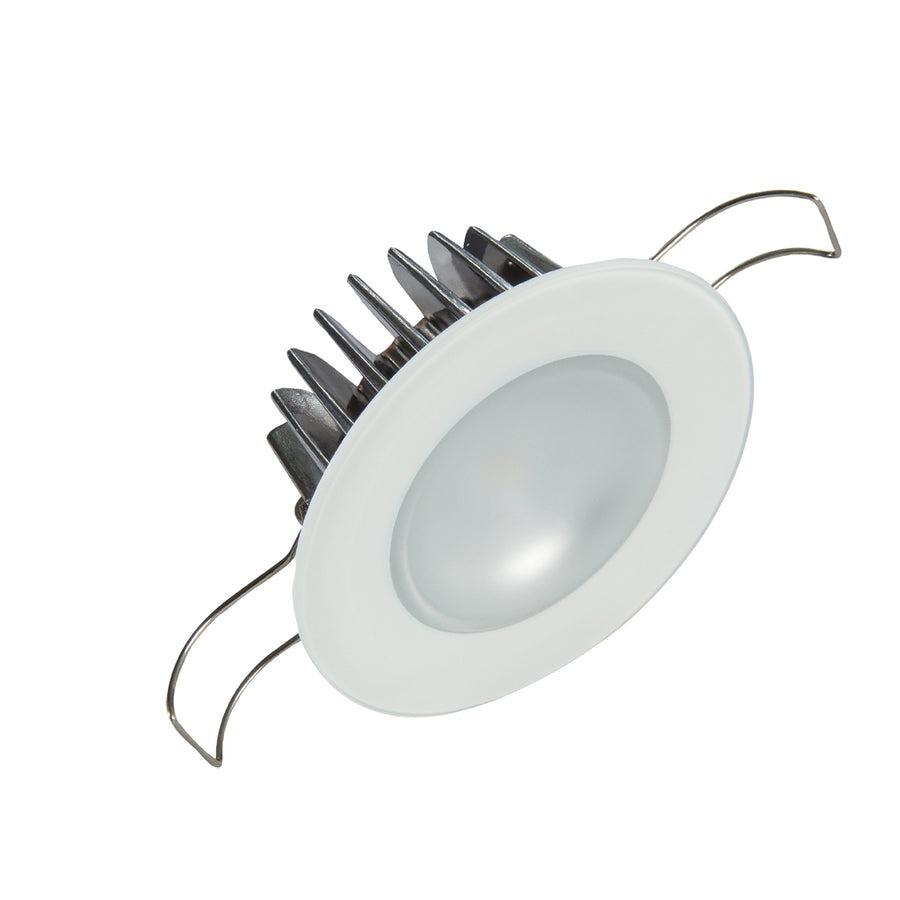 Lumitec Round Mirage Down Light - 360mA/180mA Glass Finish