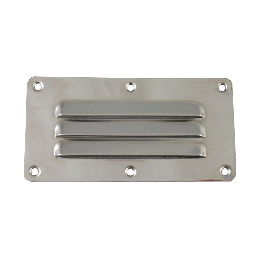 Marine Town Louvre Vent - Stainless Steel Low Profile
