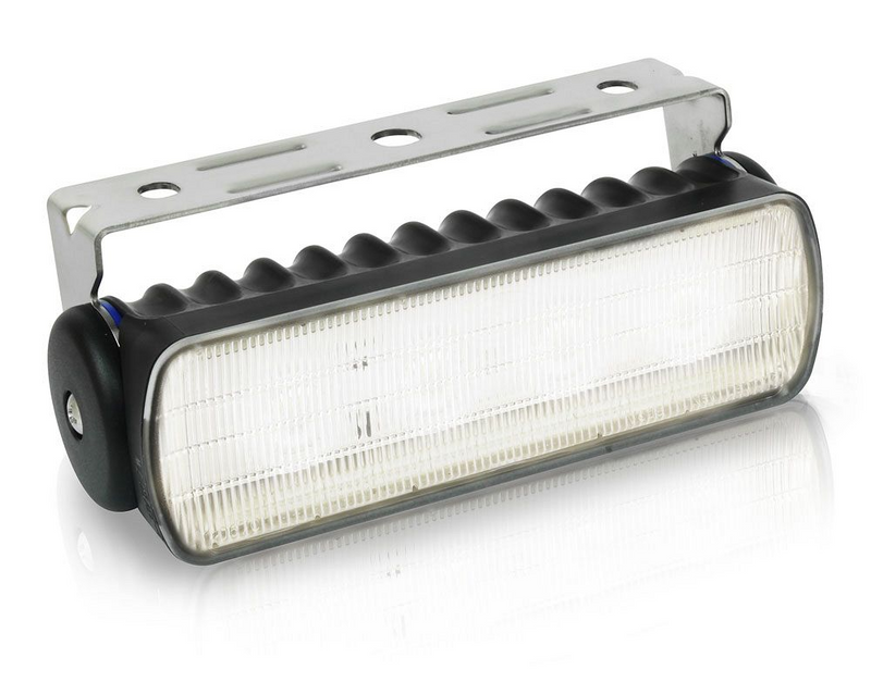 Hella Marine Sea Hawk-R LED Floodlights - White Light, Black Housing - Spread