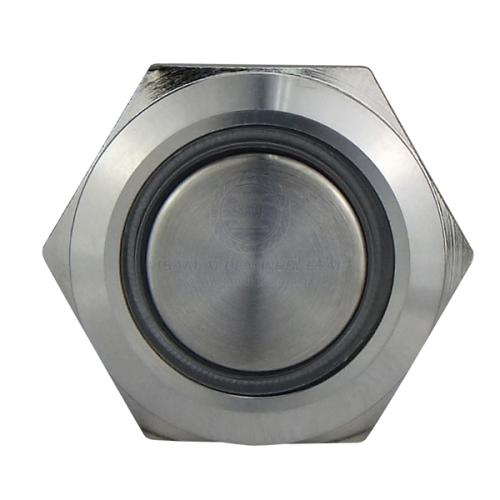 RELAXN Switch - 20A Stainless Steel Push Switch with Blue LED Light Ring