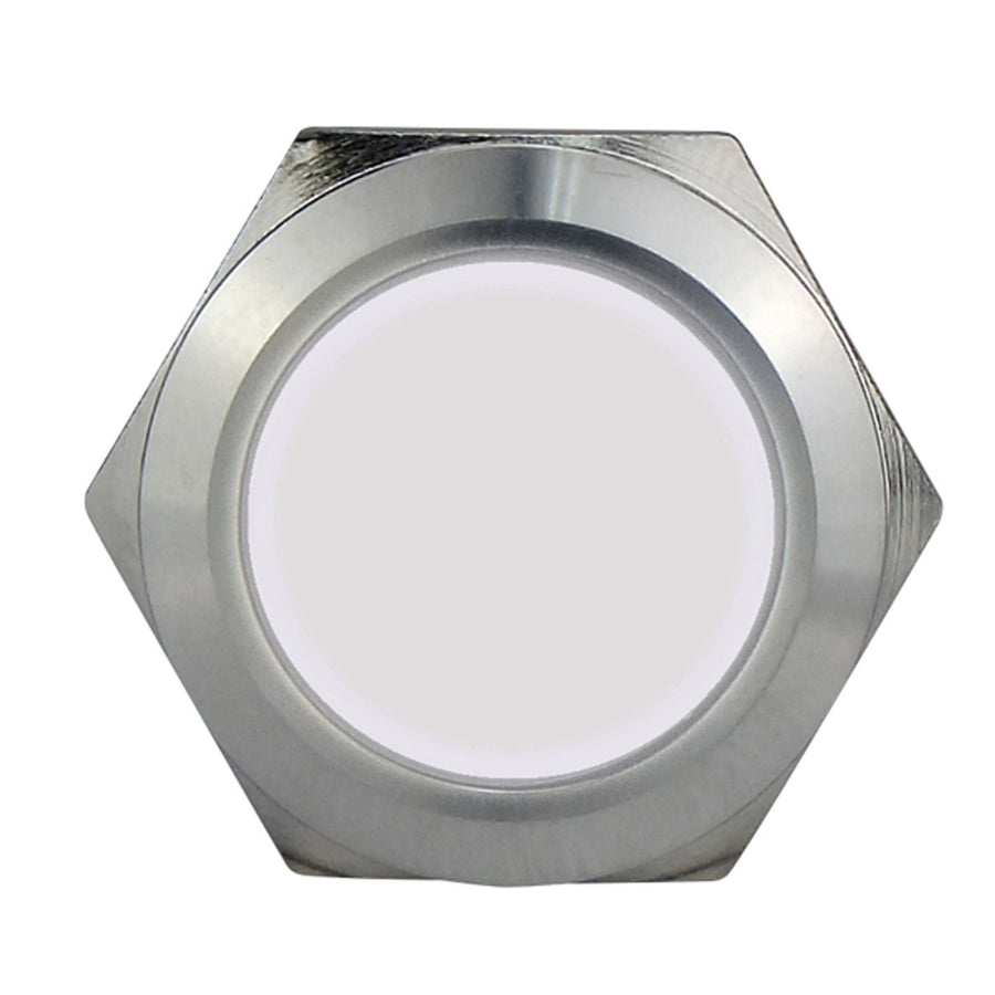 RELAXN Switch - 20A Stainless Steel Push Switch with LED Back Light