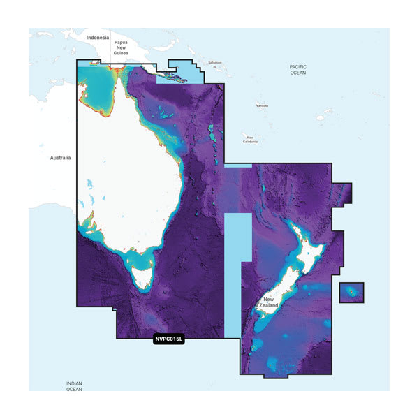 Garmin Navionics Vision+™ Australia, East & Central to New Zealand - Marine Charts