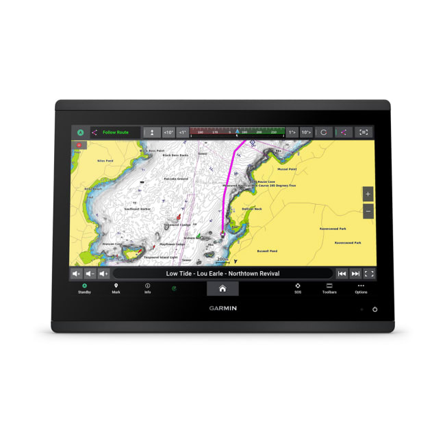Garmin GPSMAP 1653xsv - SideVu, ClearVu and Traditional CHIRP Sonar with Mapping