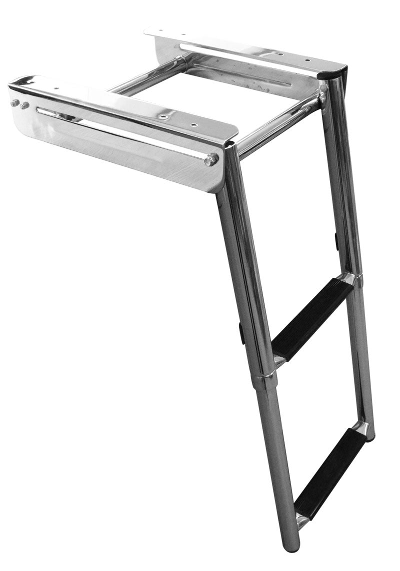 Under Platform 3 Step Telescopic Ladder with Catch (47269)