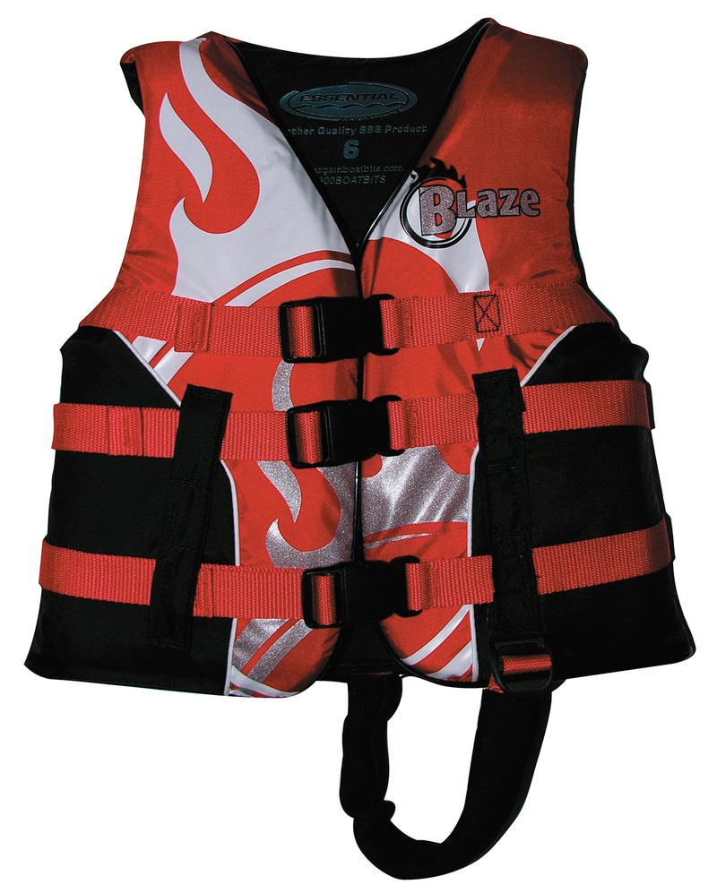 Essential Blaze 50 Junior PFD - Size 6 and 10 - Junior 10