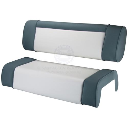 Relaxn Seat Centre Console Cushion Sets - White and Grey
