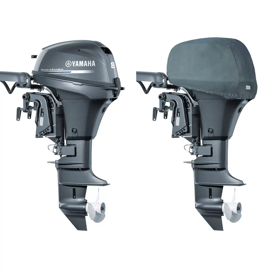 OCEANSOUTH Cowling Covers for Yamaha Outboards (Storage) - F8F, F9.9J - 2CYL 212CC (2013>)