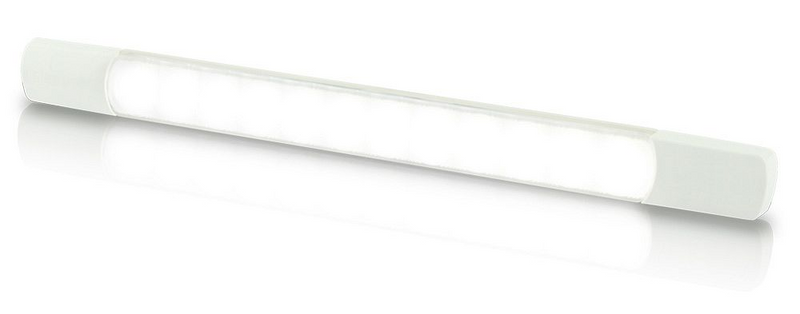 Hella Marine LED Surface Strip Lamps - 24V DC White LEDs