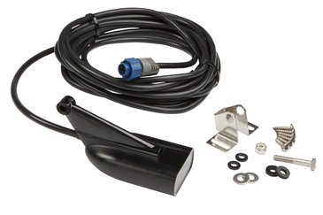 Lowrance Hybrid Dual Imaging (HDI) transducer (83/200/455/800) Transom Mount Depth/Temp Transducer (10976-001)