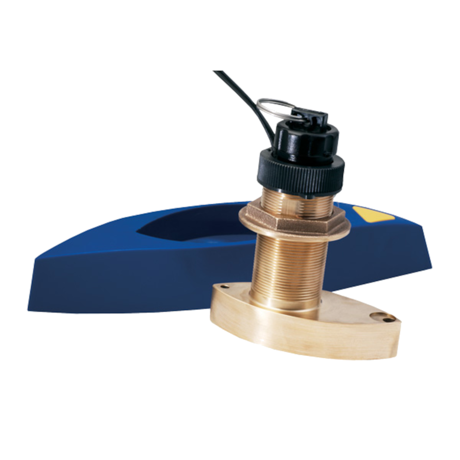XSONIC AIRMAR B744V TRIDUCER® Multisensor/CW Thru-hull Transducer