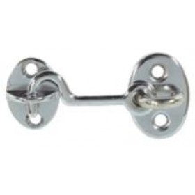 Marine Town Cabin Hook 76mm - Chrome Brass (193026)