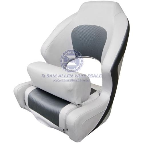 Relaxn Seat Sea-Breeze Series - Grey and Arctic White Carbon