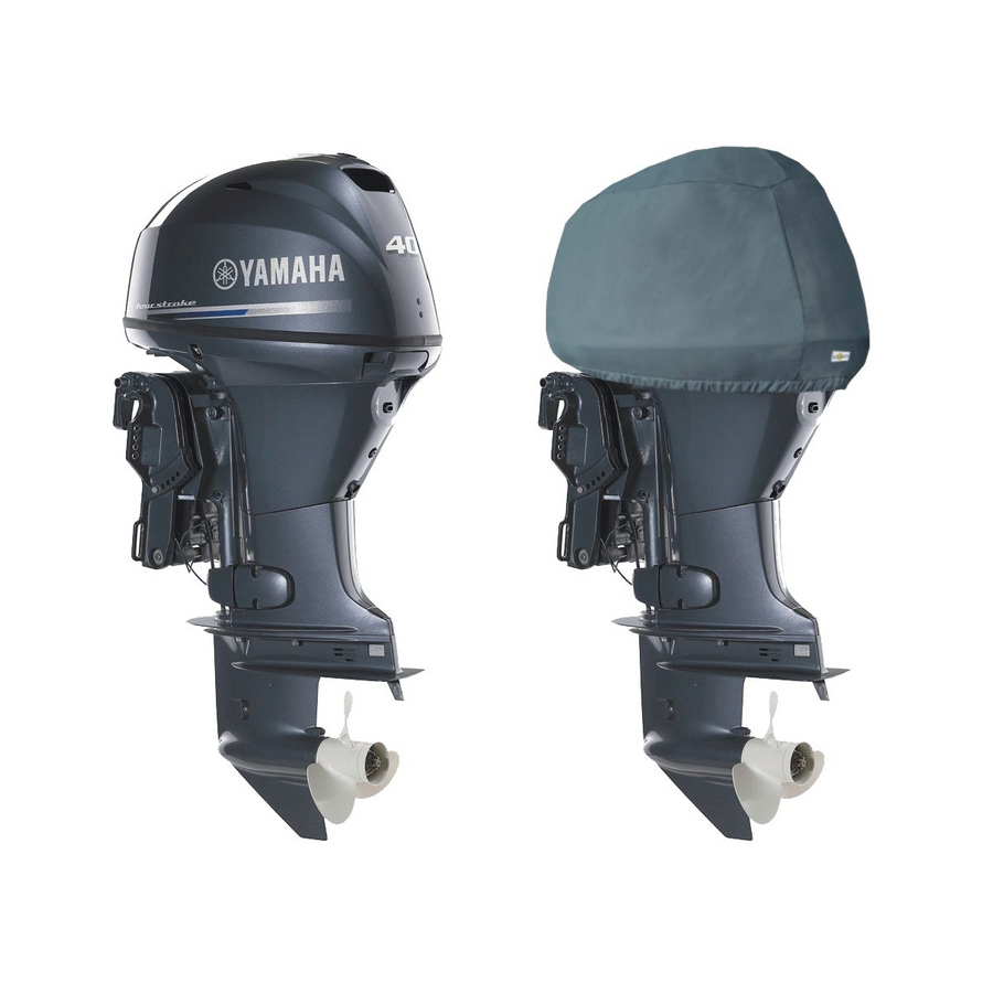 OCEANSOUTH Cowling Covers for Yamaha Outboards (Storage) - F30B, F40F - 3CYL 747CC (2009>)