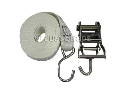 Just Straps MTD6SS - Gunwale M/Duty Stainless Steel Ratchet - 50mm x 5.5 metre