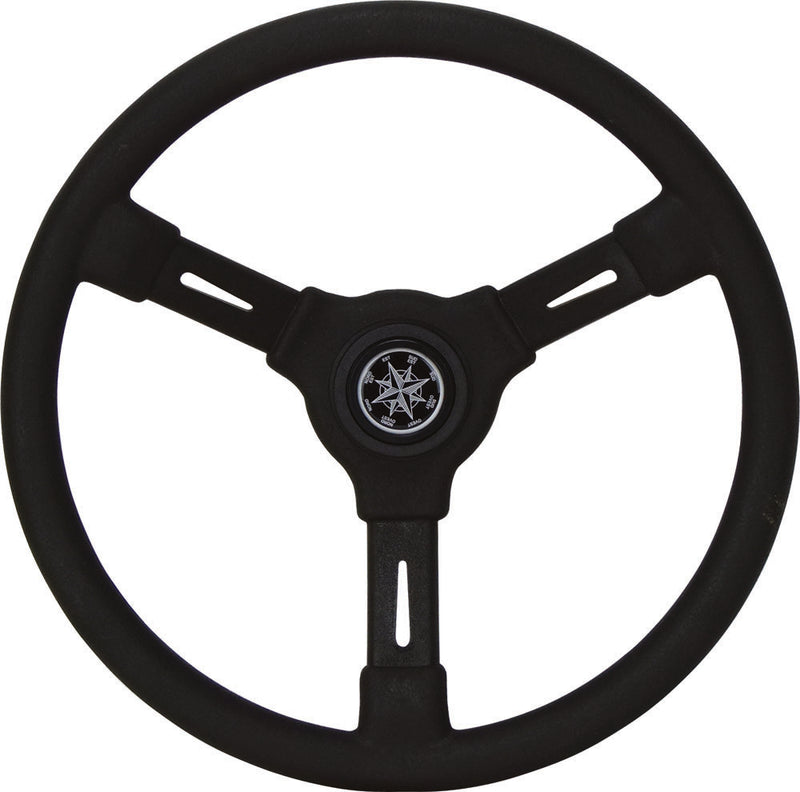 Italian 3 Spoke Riv Sports Wheel With Knob (83728)