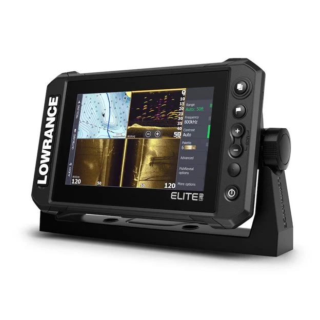 Lowrance Elite FS™ 7 Fishfinder with AUS/NZ Enhanced Embedded charts - with HDI Transducer