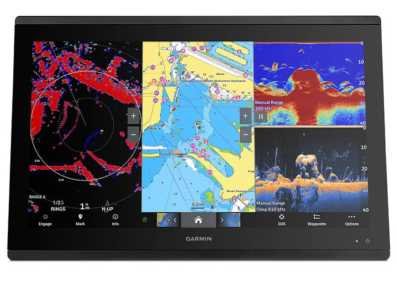 Garmin GPSMAP 8416xsv - Chartplotter With Worldwide Basemap &amp; Sonar