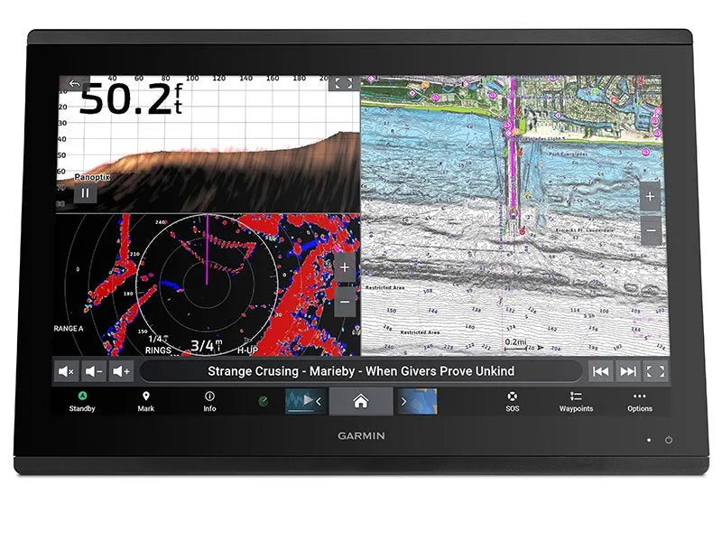 Garmin GPSMAP 8416xsv - Chartplotter With Worldwide Basemap &amp; Sonar