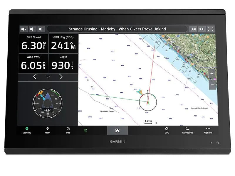 Garmin GPSMAP 8416xsv - Chartplotter With Worldwide Basemap &amp; Sonar