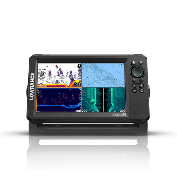 Lowrance Eagle 9 with TripleShot HD Transducer and AUSNZ Enhanced Embedded Charts