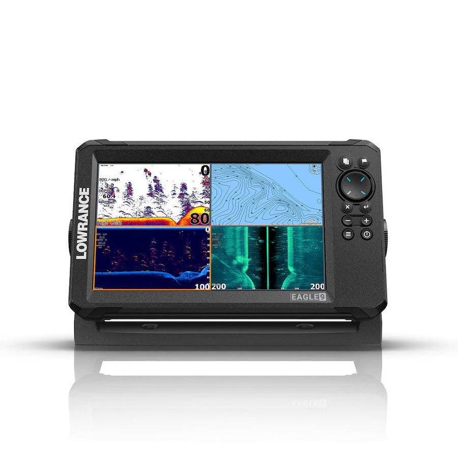 Lowrance Eagle 9 with TripleShot HD Transducer and AUSNZ Enhanced Embedded Charts