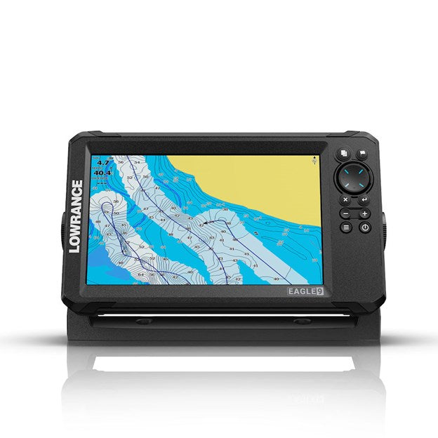 Lowrance Eagle 9 with TripleShot HD Transducer and AUSNZ Enhanced Embedded Charts