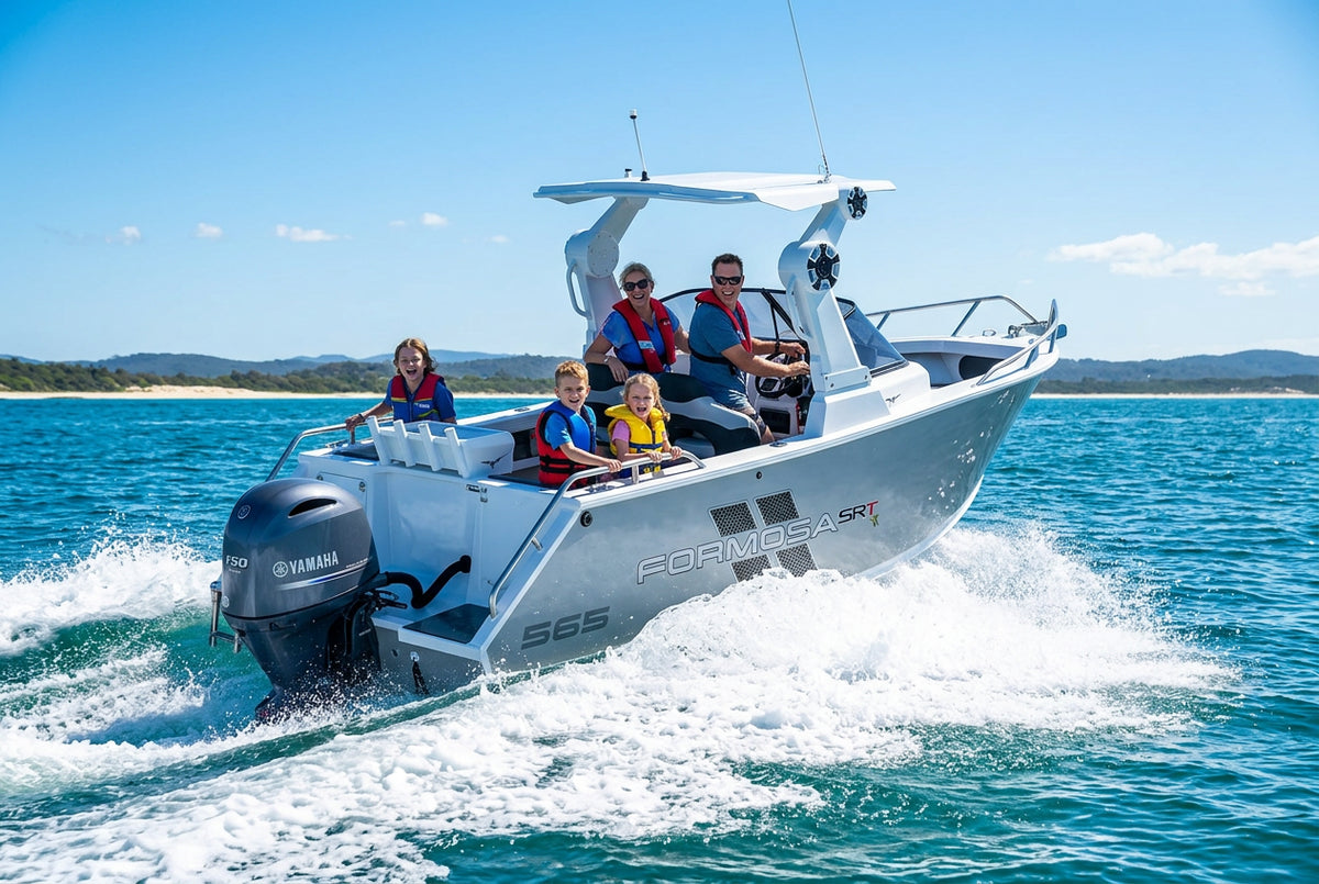A Formosa SRT 565 boat 