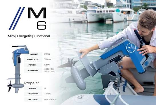 Momentum M6 Electric Outboard Engine