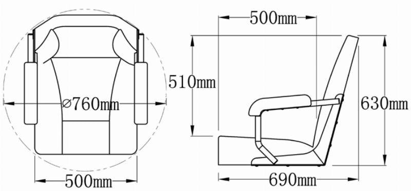 Mojo Deluxe Helm Seats