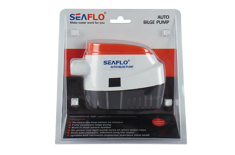 SEAFLO 12V Auto Bilge Pump - 750GPH