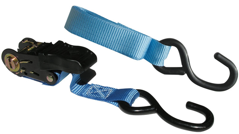 ATLANTIC Overboat Ratchet Tie Down 25mm x 4m - Zinc-plated / Stainless Steel - Zinc-plated Steel