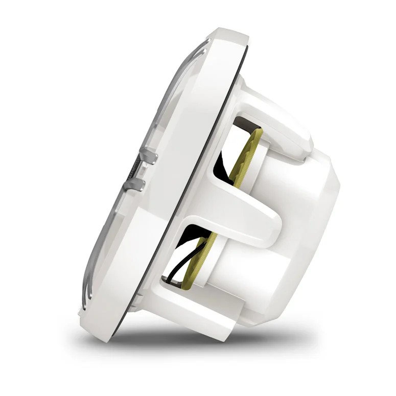 Fusion Apollo Speakers - 7.7" LED Marine Speakers with Sports White Grilles