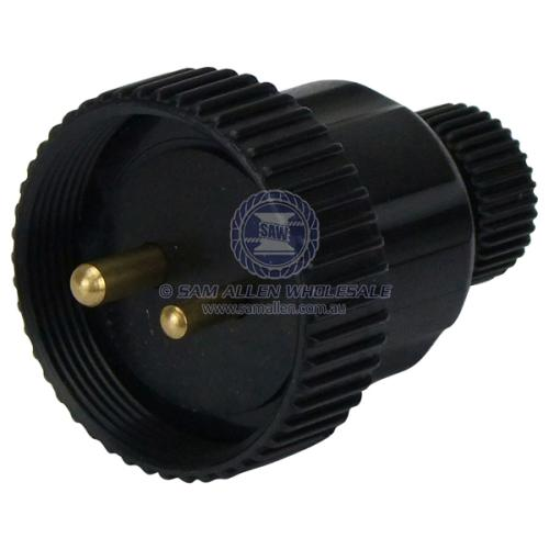 SAW Electrical Connectors - Nylon - 2 Pin Plug Only