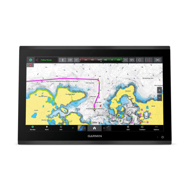Garmin GPSMAP 9017xsv - Premium chartplotter with worldwide basemap and sonar