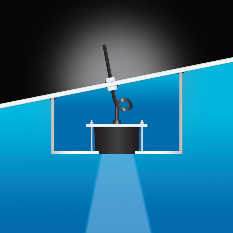 XSONIC AIRMAR CM275LHW - Wide-beam Chirp-ready Cavity Mount Transducer