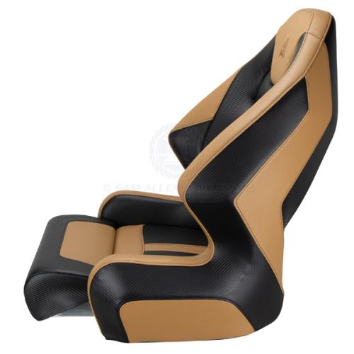 Relaxn Seat Mako Premium Bucket Tan and Black Carbon
