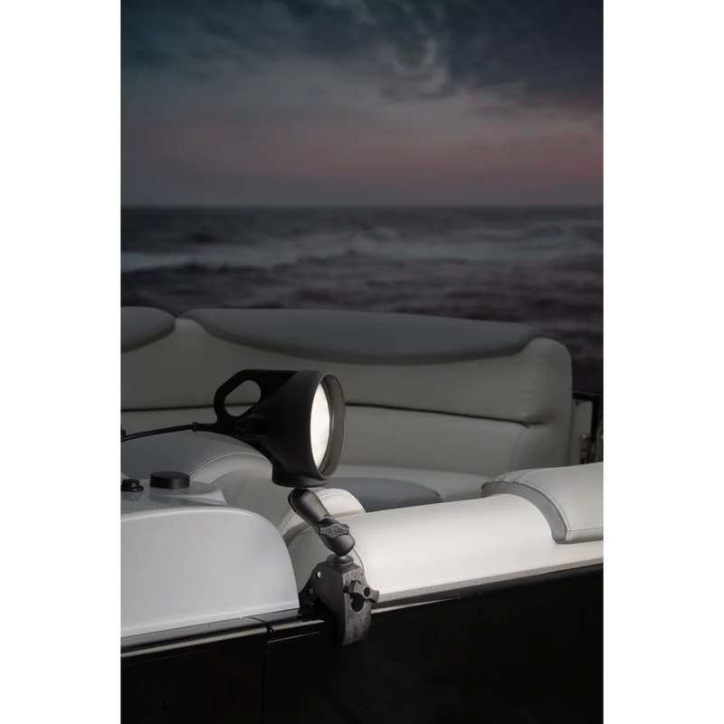 RAM Mounts Tough-Claw™ Double Ball Mount with LED Spotlight